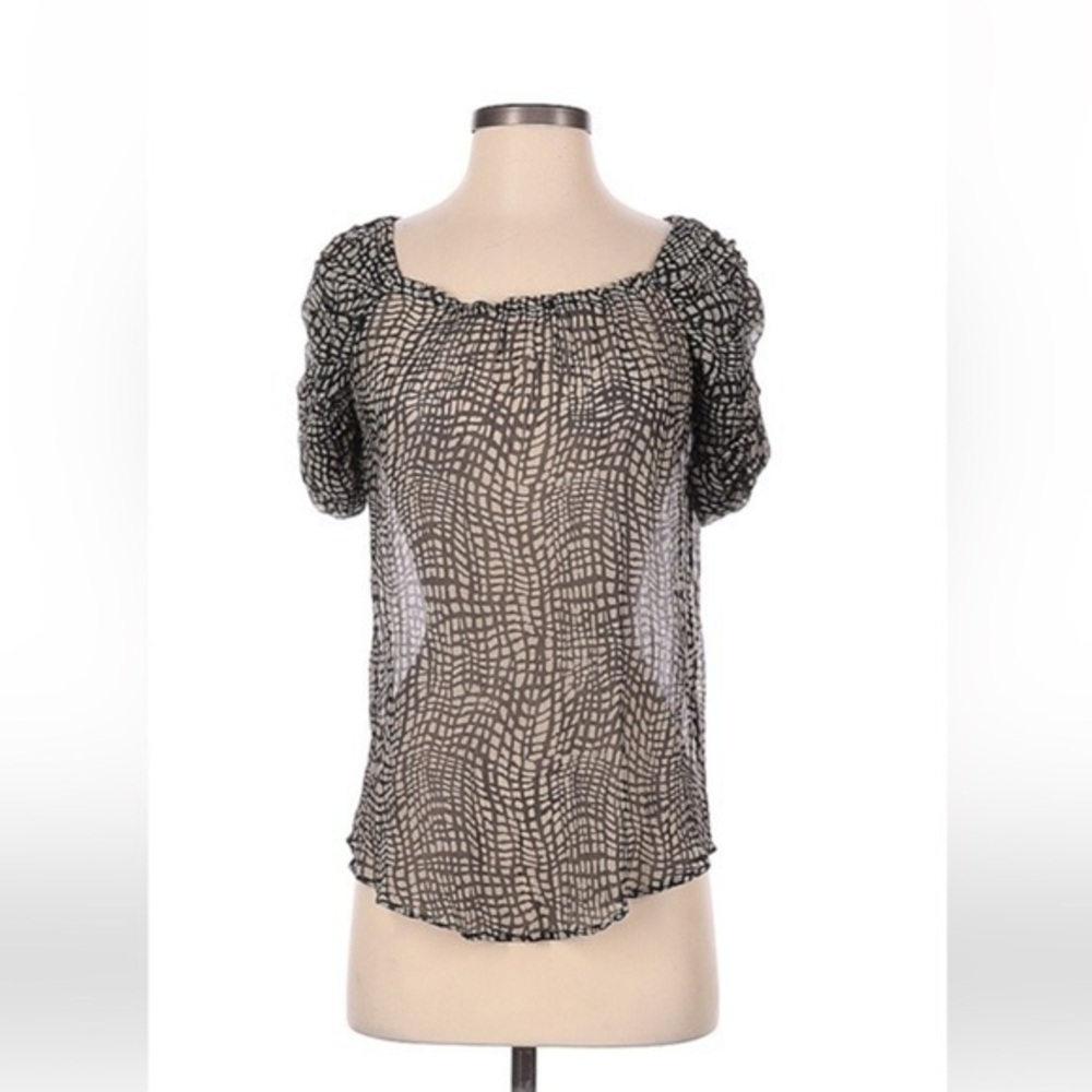 Joie 100% silk XS top - fits up to a small very sheer